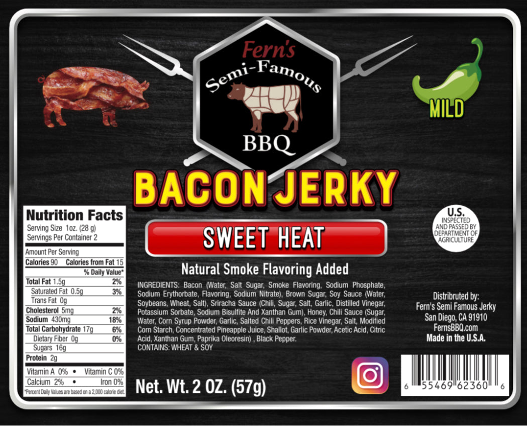 Fern’s Sweet Heat Bacon